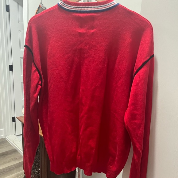 UNIF Riley Ringer Deadstock Red Sweater - Picture 6 of 7